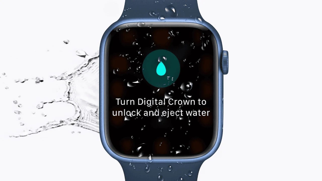 Wassersperre bei der Apple Watch: Warum friert der Bildschirm ein und wie entfernt man den Wassertropfen?