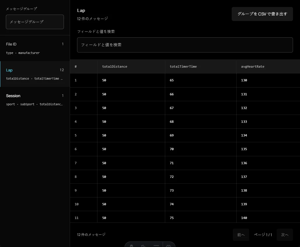 FIT ファイルビューアー — 運動ファイルを開いて、概要、ラップ、記録データを確認。ファイルはお使いの端末内で処理されます。
