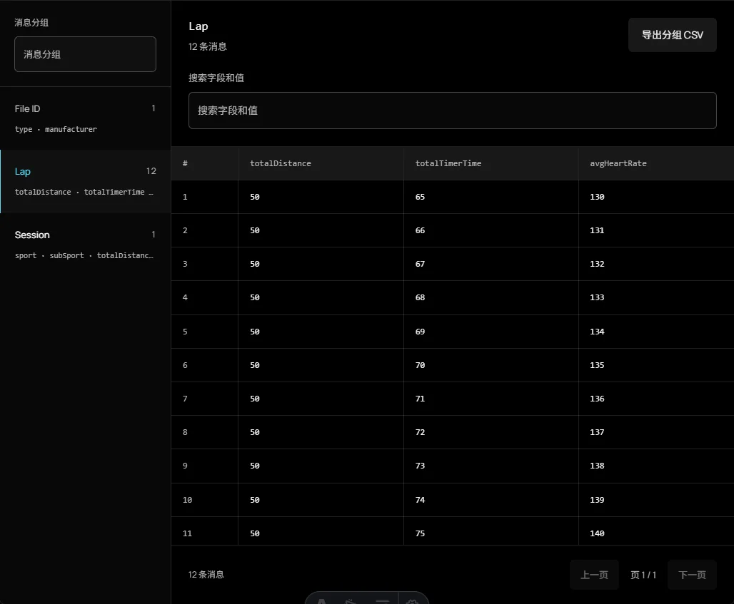 FIT 文件查看器 — 打开运动文件，查看活动摘要、分段和记录数据。文件始终保留在你的设备上。